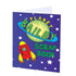 Retro Rocket Scrapbook